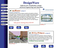 Tablet Screenshot of designwareinc.com